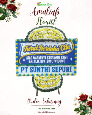 Papan Bunga Duka di Wonggahu